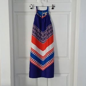 Banana Republic scarf halter dress. Size 4Pd